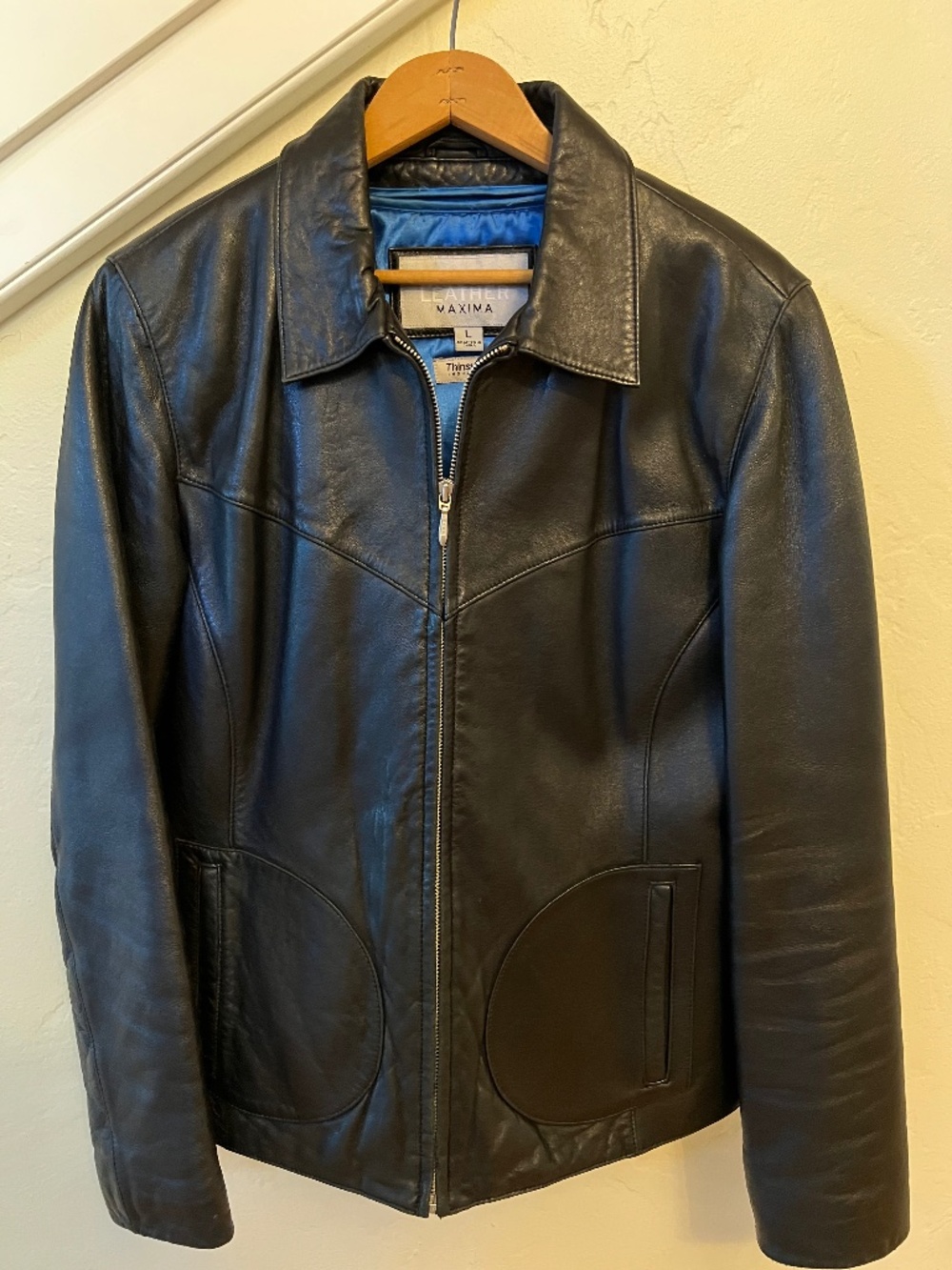 Wilsons Leather Maxima Jacket Zip Out Liner Thinsulate